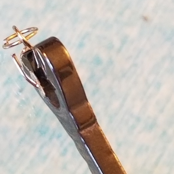 4/$20 NWT Hemalyke Key Pendant SLP White Crystal - Picture 6 of 7